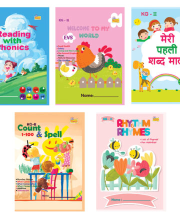 Upper KG Preschool Learning Kit (Ages 5–6 Years) | 5 Books Set